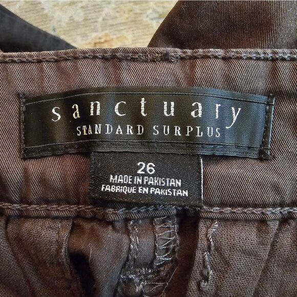 NWOT Sanctuary Standard Surplus Joggers Size 26 What 27-in Inseam - Picture 6 of 6